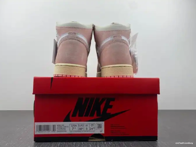 Pink 1 High FD2596-600 Air Jordan OG Retro (Women's) Washed 0623